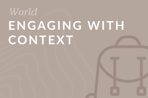 Foundation: Engaging with Context 